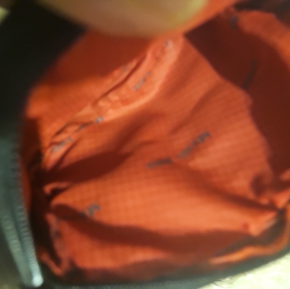 Vintage MICHEL JORDI 5"x7" Cross Body / Belt Purse Green Suede Black Leather - Picture 9 of 12